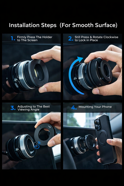 MagGrip Pro – Vaccum Magnetic Phones Holder